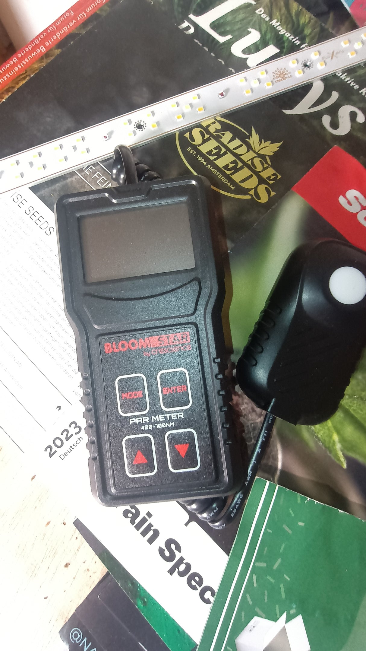 Profi PPF Messgerät für Lichtleistung