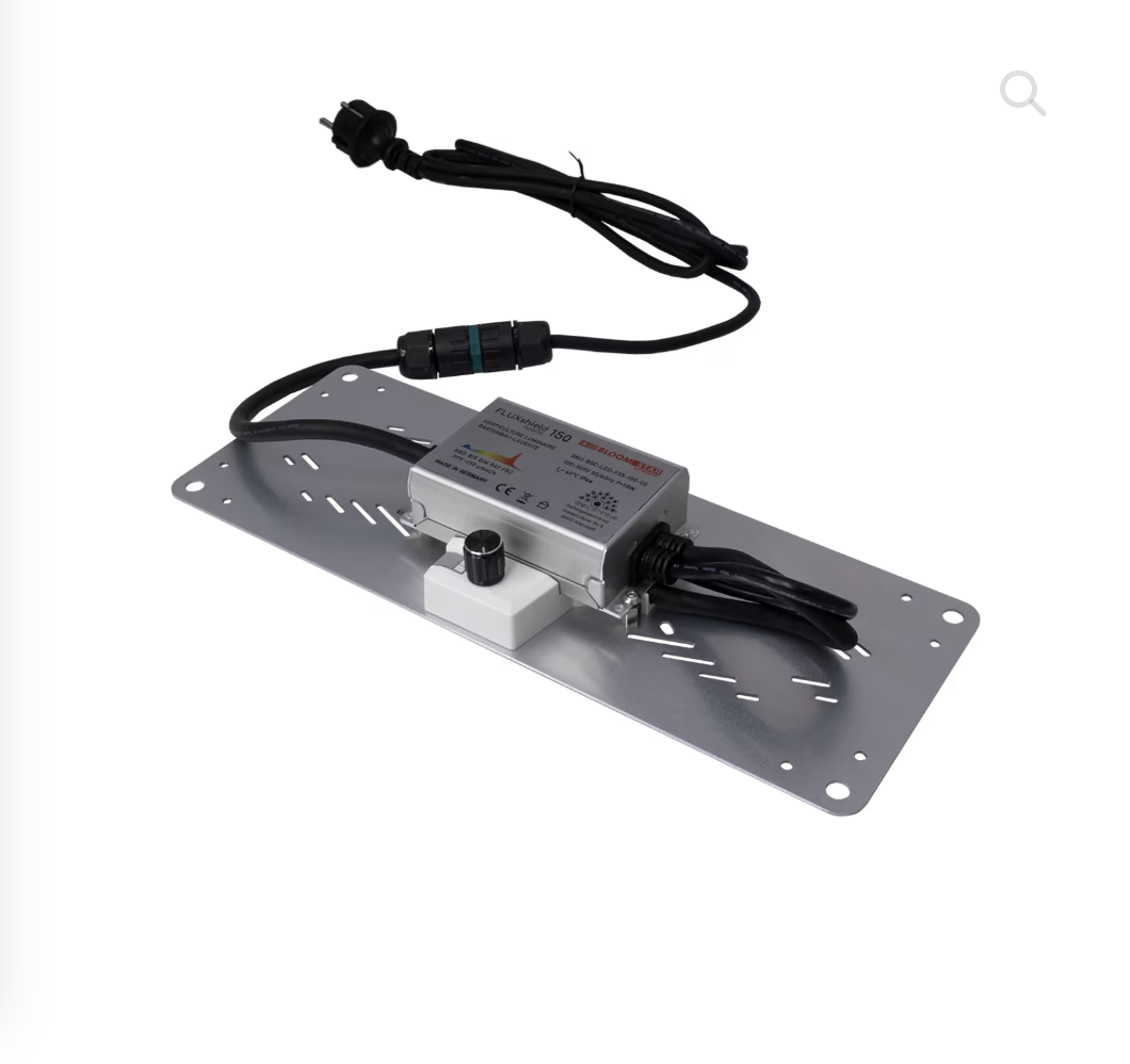 Das FluxShield 140 - LED Board f. Anzucht